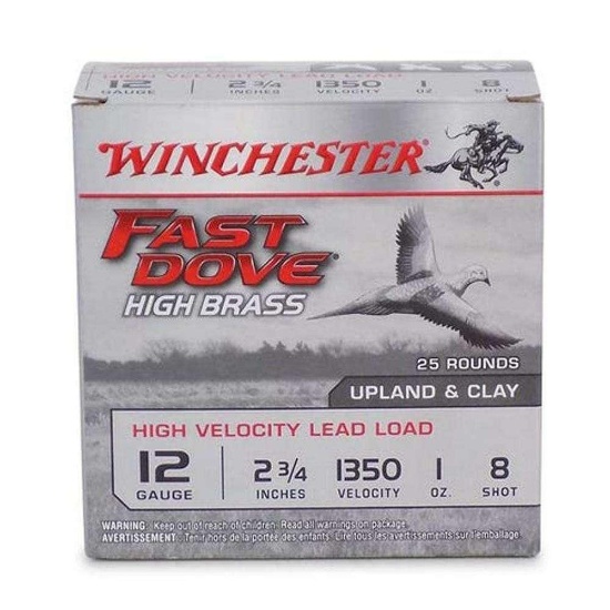 Win Wfd128B 12Ga 2 3/4 #8 Fst Dve Hb 1Oz 25/10