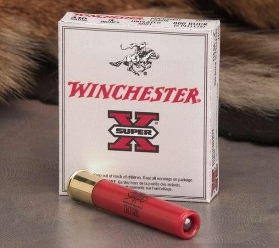 Winchester Ammo Xb413 Super-X 410 Gauge 3 5 Pellets 000 Buck Shot 5 Bx