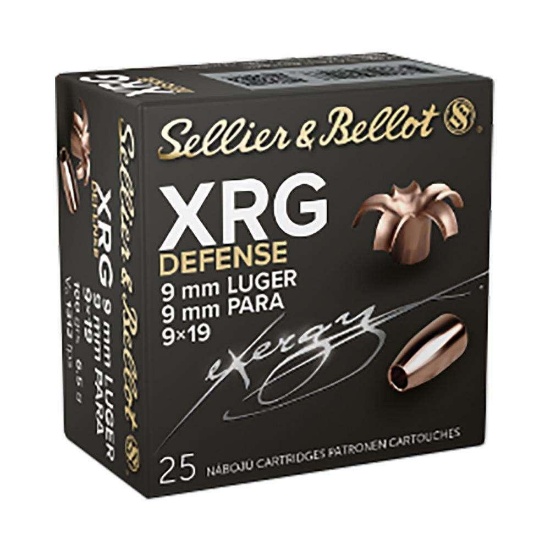 S&B 9Mm 100Gr Xrg 25/1000