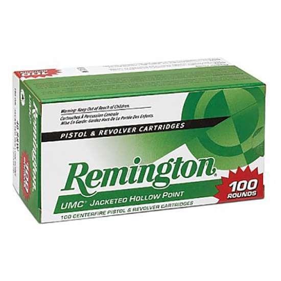 Remington Ammunition L40Sw2B Umc 40 S&W 180 Gr Jacketed Hollow Point (Jhp) 100 Bx (Value Pack)