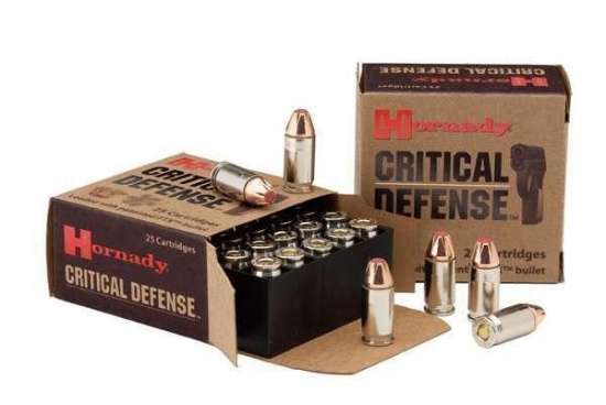 Hornady 90250 Critical Defense 9Mm Luger 115 Gr Flex Tip Expanding 25 Bx
