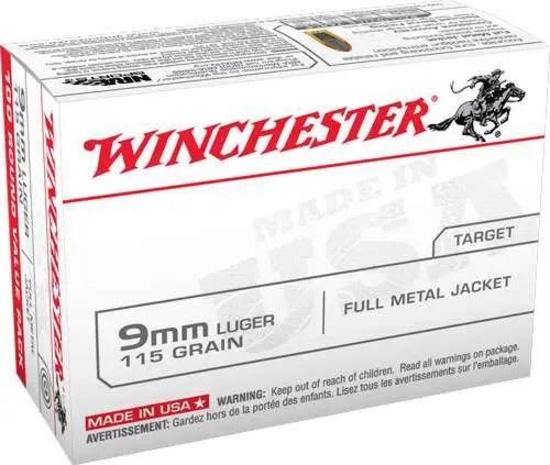 Win*Usa9Mmvp* 9Mm 115 Fmj 100/10