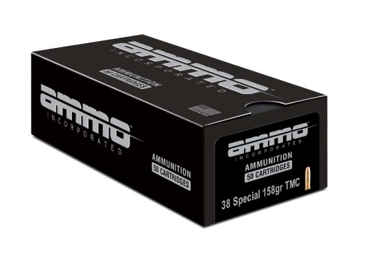Ammo Inc 38158Tmca50 20 38 Special Total Metal Case (Tmc) 50 Per Box