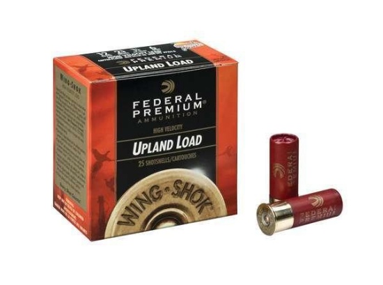 Federal P28375 Premium Upland Wing-Shok High Velocity 28 Gauge 2.75 3/4 Oz 7.5 Shot 25 Bx