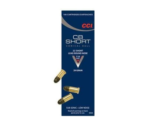 Cci 0026 Specialty Cb 22 Short 29 Gr Lead Round Nose (Lrn) 100 Bx
