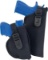 Allen 44813 Cortez Black Polyester Exterior w/Nylon Interior Belt 5.5-6.5 SA Revolver Right Hand