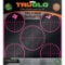 Truglo TG11P6 Tru-See Self-Adhesive Paper 12 x 12 5-Bullseye Black Target Paper w/Black Target &