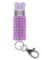 SEC KRJLV02 JEWELED PEPPER SPRAY LAVENDER