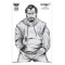 B/C TARGET EZE-SCORER 12x18 BC BAD GUY PAPER 100/PK