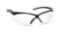 Walkers GWPSGLCLR Shooting Glasses Crosshair Polycarbonate Clear Lens w/Black Frame