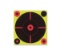 Birchwood Casey 34806 Shoot-N-C Bull's-Eye BMW Self-Adhesive Paper 8 Bullseye Yellow Target Paper