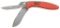 Browning 3220462 Primal Scalpel 2 2.75 Folding Drop Point/Scalpel Plain Blaze Orange 8Cr13MoV SS