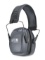 Howard Leight R01525 Leightning Passive Earmuffs Foam 27 dB Over the Head Gray Ear Cups w/Black Band