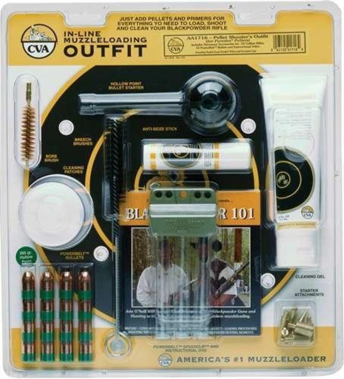 CVA 50CAL MUZZLELOADING ACCESSORY OUTFIT PELLET