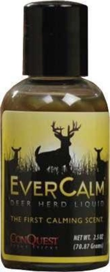 CONQUEST SCENTS DEER LURE EVER CALM DEER HERD 2FL OZ. BOTTLE