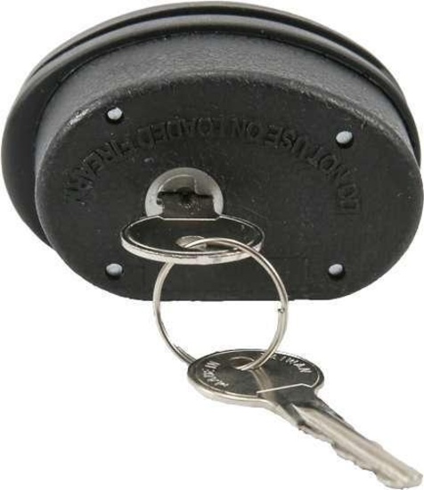 Firearm Safety Devices TL3050RKD Trigger Lock Keyed Black Rubber w/Metal Lock