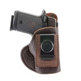 1791 Gunleather FCD3BRWR Fair Chase Brown Leather IWB 1911,Bersa,Glock,Kimber,Ruger,Sig,Walther