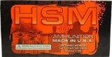 HSM AMMO .22-250 REM 55GR. HORNADY V-MAX 20-PACK