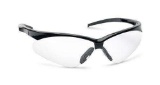Walkers GWPSGLCLR Shooting Glasses Crosshair Polycarbonate Clear Lens w/Black Frame