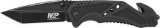 S&W KNIFE CLIP FOLDER 3.8 BLADE BLACK W/ STRAP CUTTER