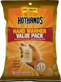 HOTHANDS HAND WARMER VALUE PACK 10 PAIRS PER PACK 10 HOUR
