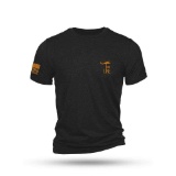 Nine Line UFO Squatch Black Triblend T-Shirt/ XLarge