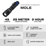 Police Security Flashlights Mole