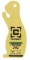 CALDWELL AR500 RIMFIRE PRAIRIE DOG TARGET 1/4 YELLOW