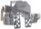 Exothermic Technologies PFLRTSILV Pulsefire LRT Mirror Silver Aluminum/Brass/Viton 25 ft Flame Range