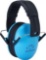 Walkers GWPINFMBL Passive Infant Muff Plastic 20 dB Over the Head Baby Blue Ear Cups w/White Band