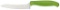 Spyderco K14PGN Z-Cut Pointed 4.40 Fixed Plain Stonewashed CTS BD1N SS Blade, Green Textured