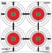 Birchwood Casey 37253 EZE-Scorer Multiple Bull's-Eye Bullseye Paper Target 12 13 Per Pack
