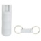 CASE OF 12 LIGHT GRAY HARDCASE IN SMALL CLAM