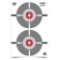 Birchwood Casey 37061 EZE-Scorer Double Bull's-Eye Bullseye Paper Target 12 x 18 100 Per Pack