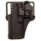 Blackhawk 410502BKL Serpa CQC Concealment Black Matte Polymer OWB Glock 19,23,32,36 Left Hand