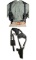 Bulldog WSHD7 Deluxe Shoulder Harness Black Nylon 2-4 Standard Auto Ambidextrous Hand