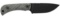 HALF FACE BLADES CAVNER JR 3.5 BLADE, 7.5OA, S45VN ARMOR BLK, GRY G10