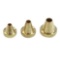 Birchwood Casey 41505 Muzzle Guard Set .17-.30 Cal Rifle Brass 3 Per Pack