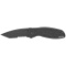 Kershaw 1670TBLKST Blur 3.40 Tanto Part Serrated DLC Black 14C28N Sandvik Stainless Steel Black