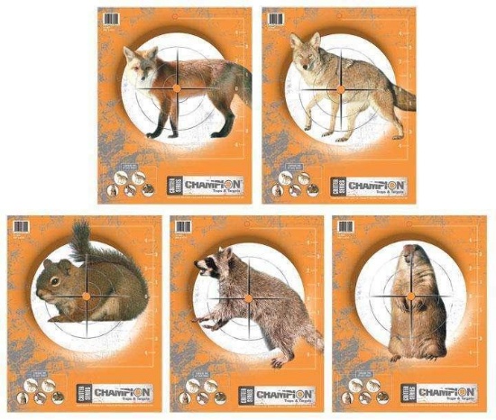 Champion Targets Critter Paper Targets 10 Pack