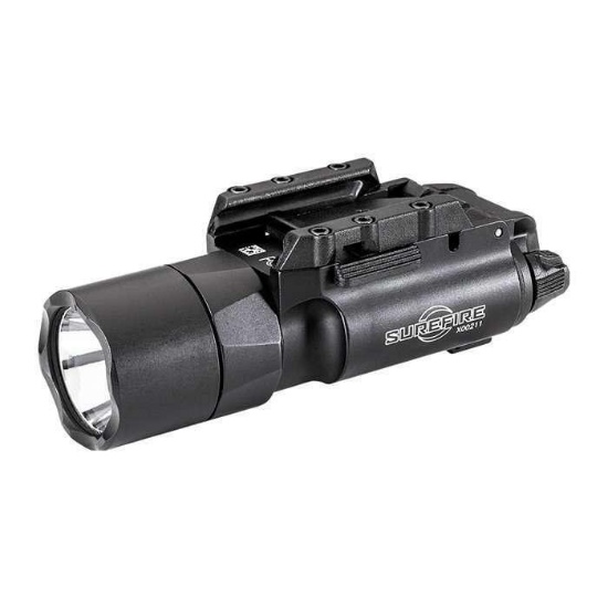X300 TURBO WEAPON LIGHT, 6V, UNIVERSAL/PICATINNY LEVER-LATCH RAIL MOUNT, HIGH-CANDELA, BLACK, Z-XBC