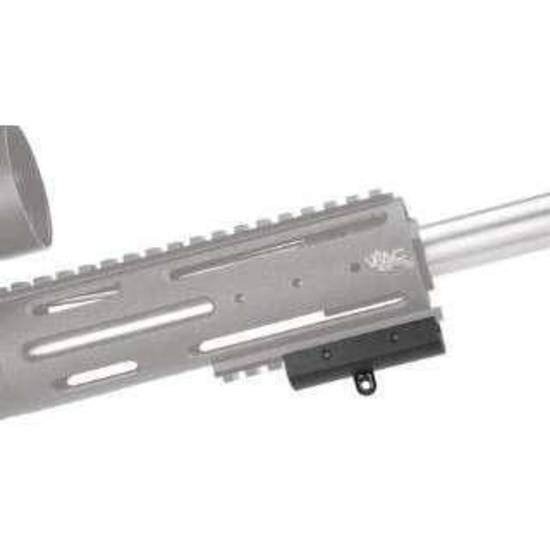 Caldwell 535423 Bipod Adaptor Black Aluminum compatible with Picatinny