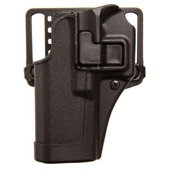 Blackhawk 410502BKL Serpa CQC Concealment Black Matte Polymer OWB Glock 19,23,32,36 Left Hand