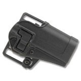 Blackhawk 410542BKR Serpa CQC Concealment Black Matte Polymer OWB 1911 Commander Right Hand