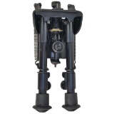 Harris BR S Bipod with Swivels Aluminum/Steel Black Anodized 6-9