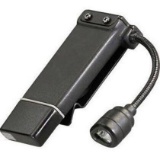 Streamlight 61126 ClipMate USB 70/10 Lumens 0.5/0.2 Lumens White C4 LED/Red LED Polymer Black