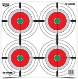 Birchwood Casey 37253 EZE-Scorer Multiple Bull's-Eye Bullseye Paper Target 12 13 Per Pack