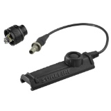 REPLACEMENT REAR CAP ASSY FOR SCOUTLIGHT SERIES, INCLUDES SR07 RAIL TAPE SWITCH, BLACK