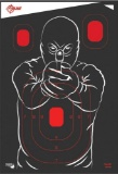 Allen 15249 EZ Aim Splash Bad Guy Silhouette Paper Target 12 x 18 5 Per Pack