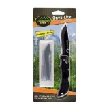 Outdoor Edge OX30C Onyx-Lite 3 Drop Point Plain Polymer Black Handle Folding w/ 3 Blades